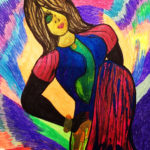 Woman and Colors #1