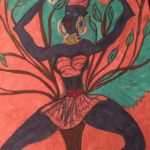 Woman with Basket on Head